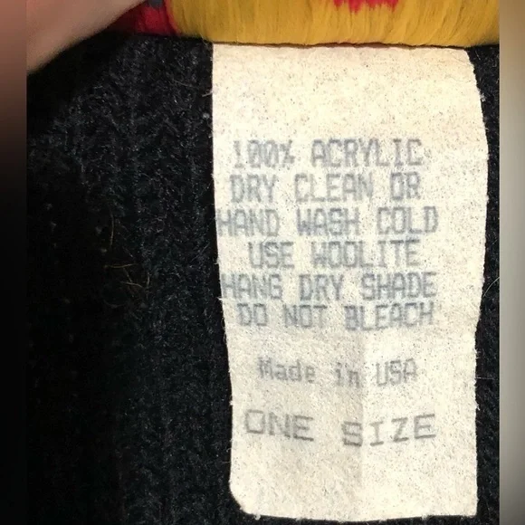 Vintage Focus USA Black Sweater Sweaters